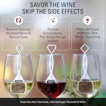 PureWine Red Wand - Reduce Wine Allergies & Enhance Taste