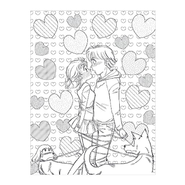 The Manga Artist's Coloring Book: Girls! Fun Coloring Experience
