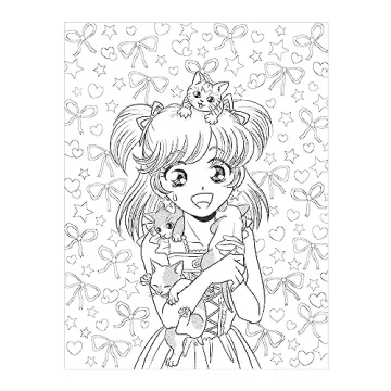 The Manga Artist's Coloring Book: Girls! Fun Coloring Experience