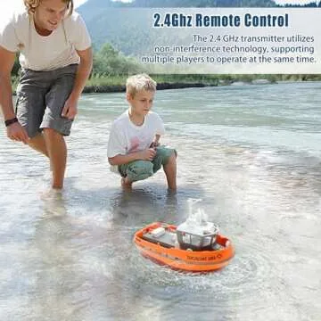 Losbenco High-Speed RC Tugboat for Pools & Lakes