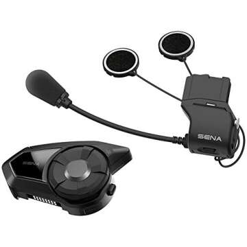 SENA 30K-01 Motorcycle Bluetooth Headset/Mesh Communication System (Single)