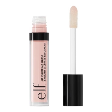 e.l.f. Lip Plumping Gloss, High-Shine Liquid Lip Color, Creates Fuller Lips & Plumper Pout, Moisturi...