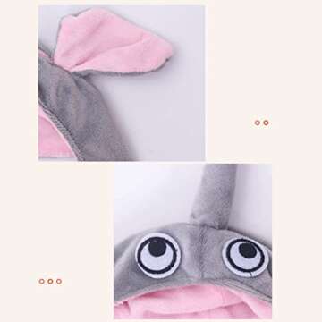 Leasote Elephant Pet Hat for Dogs and Cats, Adorable Costume