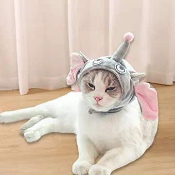 Leasote Elephant Pet Hat for Dogs and Cats, Adorable Costume