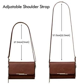 Roulens Chic Small Crossbody Bag for Women