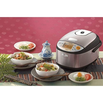 Zojirushi NP-GBC05XT Induction Rice Cooker 0.54L Stainless