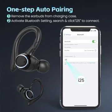 Catitru Wireless Earbuds with 56hrs Playtime and Waterproof