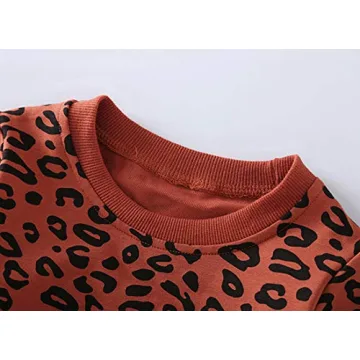Toddler Leopard Print Clothes Set for Summer Fun