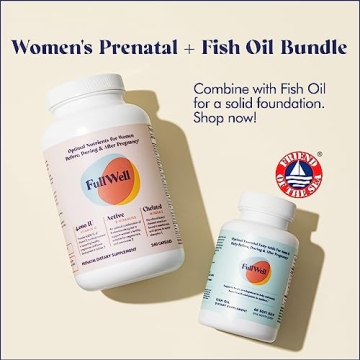 FullWell Prenatal Vitamins with Essential Nutrients for Moms
