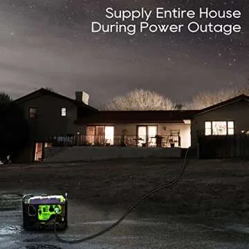 RVGUARD 4 Prong Generator Extension Cord - 10ft Heavy Duty