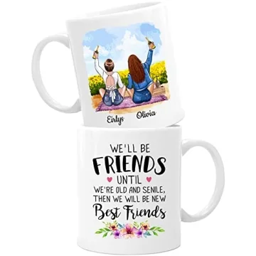 Personalized Best Friend Coffee Mugs - Unique Gifts for BFFs