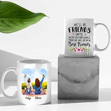 Custom Best Friend Coffee Mugs - Unique Gifts