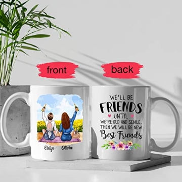 Custom Best Friend Coffee Mugs - Unique Gifts