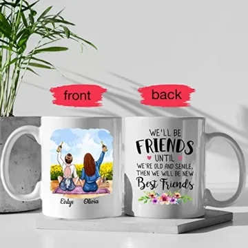 Custom Best Friend Coffee Mugs - Unique Gifts