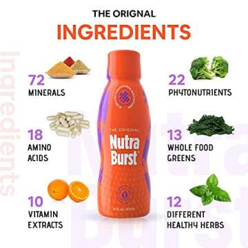 TLC Remove, Relax, & Replenish Kit - NutraBurst Liquid Multivitamin - 32 Servings (16 fl Oz | 470ml) & Lemon Flavor Iaso Instant Tea All-Natural Detox & Cleanse (25 Sachets)