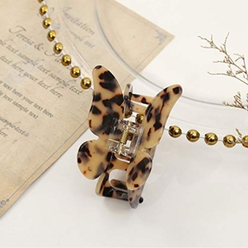 Stylish 3PCS Butterfly Hair Claw Clips Set for Women