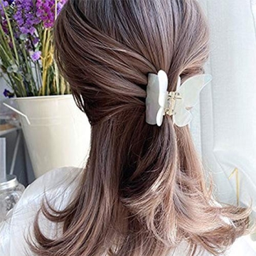 Stylish 3PCS Butterfly Hair Claw Clips Set for Women