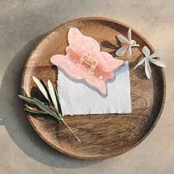 Stylish 3PCS Butterfly Hair Claw Clips Set for Women