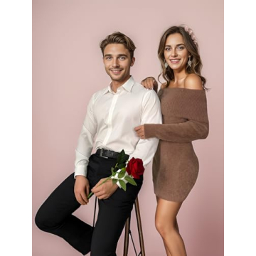 Stylish Off The Shoulder Sweater Dress for Women