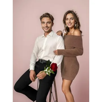 Stylish Off The Shoulder Sweater Dress for Women