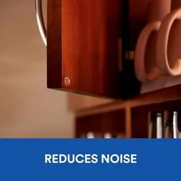 Scotch Clear Adhesive Bumper Pads 20 PCS, Self-Stick Rubber Pads 1/2" Round, Cabinet Door Rubber Bumpers, Designed to Protect Cabinets and Drawers, Sound Dampening, Transparent (SP950-NA)