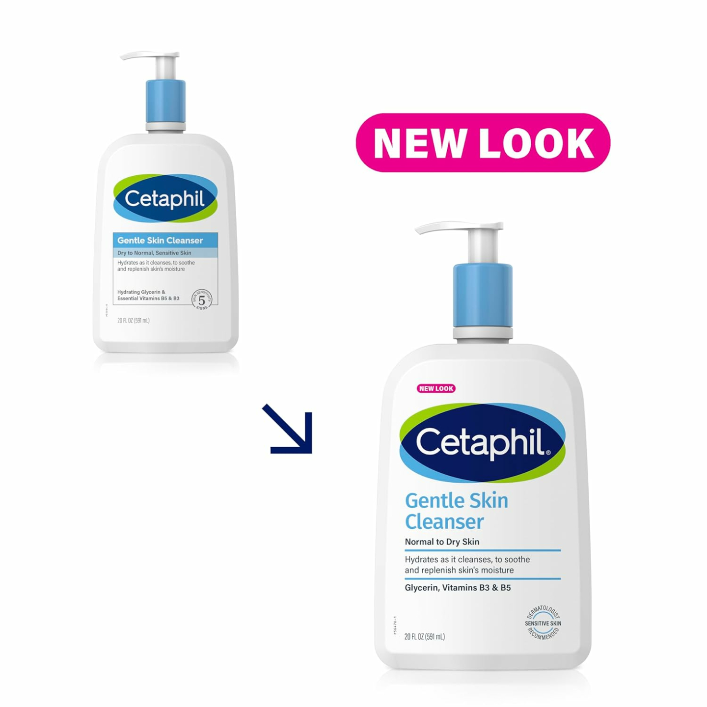 Cetaphil Hydrating Face Wash - Gentle Cleanser 20oz