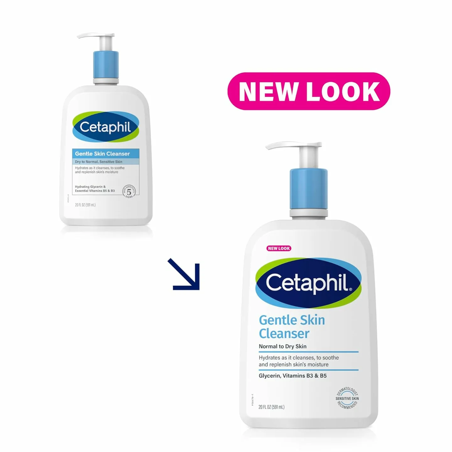 Cetaphil Hydrating Face Wash - Gentle Cleanser 20oz