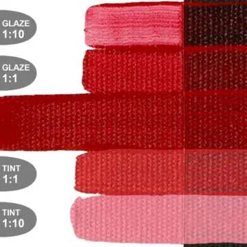 OPEN Slow-Drying Acrylics by GOLDEN, Pyrrole Red Dark, 2 fl oz. tube, Professional Acrylic Paint, Semi-Opaque