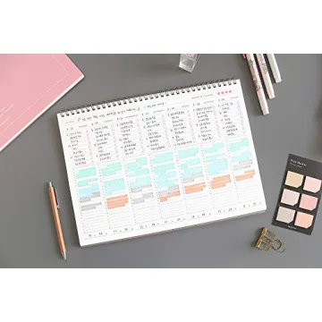 PAPERIAN Believe TIME Tracker A4 Study Planner in Violet