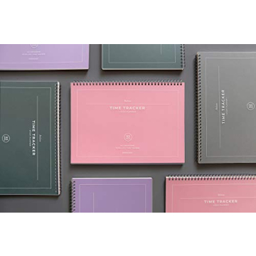 PAPERIAN Believe TIME Tracker A4 Study Planner in Violet