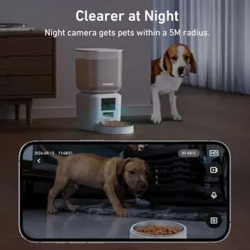 Smart Automatic Dog & Cat Feeder with HD Camera