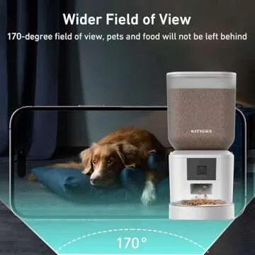 Smart Automatic Dog & Cat Feeder with HD Camera