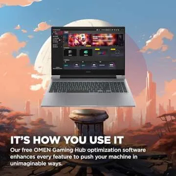 HP OMEN 16 inch Gaming Laptop with Intel i7 and RTX 4060