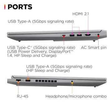 HP OMEN 16 inch Gaming Laptop with Intel i7 and RTX 4060