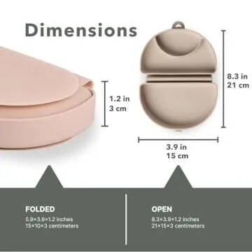 Miniware Baby Travel Plate - Silicone Suction for Toddlers