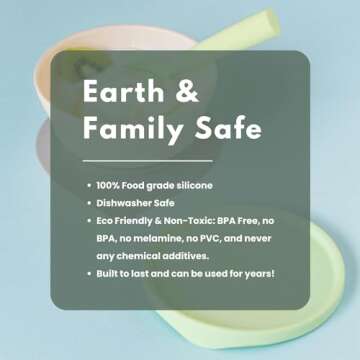 Miniware Baby Travel Plate - Silicone Suction for Toddlers