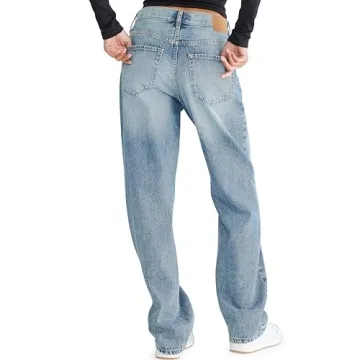 AEROPOSTALE Women's Comfortable Aero Baggy Jeans