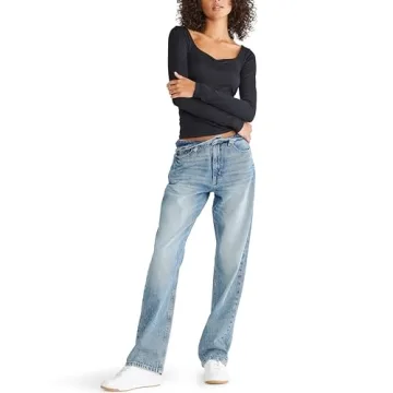 AEROPOSTALE Women's Comfortable Aero Baggy Jeans