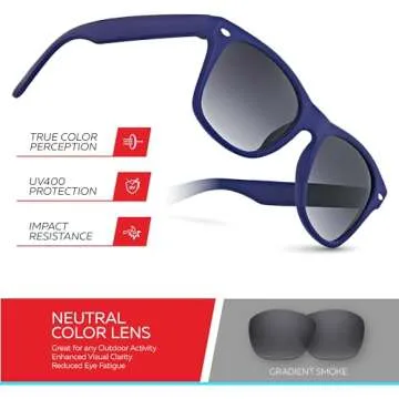 Retro Rewind Kids Sunglasses for Safe Outdoor Fun