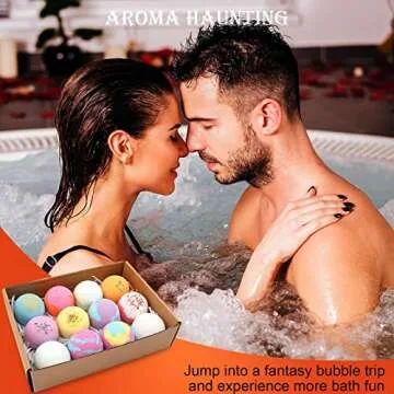 KASTU Bath Bombs Set of 12 Aromatic Spa Gifts