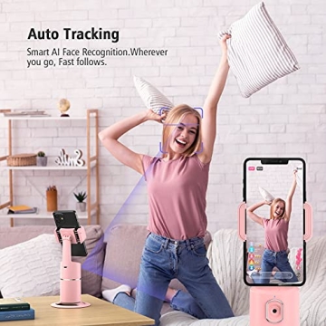 Auto Face Tracking Phone Holder for Effortless Vlogging
