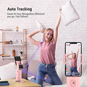 Auto Face Tracking Phone Holder for Effortless Vlogging