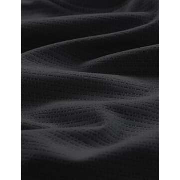 CRZ YOGA Mens Lightweight Athletic T-Shirts Moisture Wicking Running Workout Shirt Short Sleeve Gym Tops Black Small