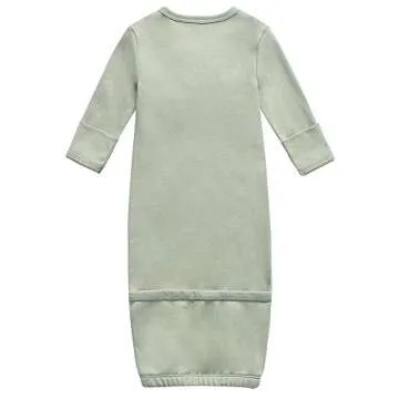 O2 BABY Organic Cotton Kimono Gown for Infants