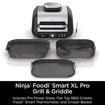 Ninja IG651 Foodi Smart XL Pro 7-in-1 Indoor Grill/Griddle Combo