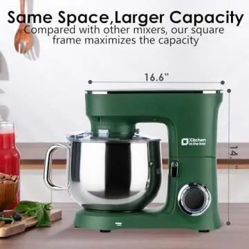 8.5QT Kitchen Stand Mixer, 900W Powerful Electric Mixer