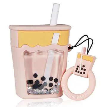 Coralogo Cute AirPods Case - 3D Cartoon Food Boba Design