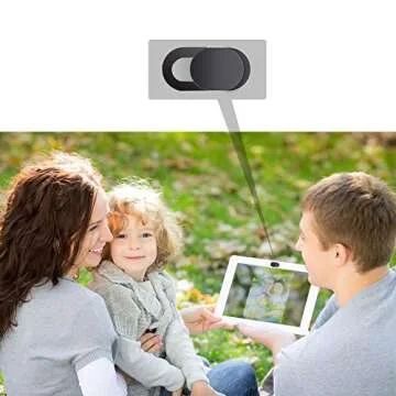 Ultra-Thin Webcam Cover Slide for Laptop & Mobile Privacy