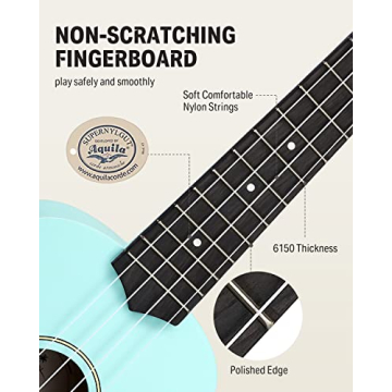 Donner Soprano Ukulele Beginner Kit with Free Online Lessons