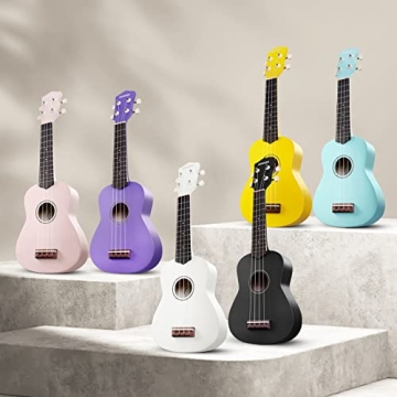 Donner Soprano Ukulele Beginner Kit with Free Online Lessons
